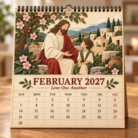 2027 Walking With Jesus Wall Calendar